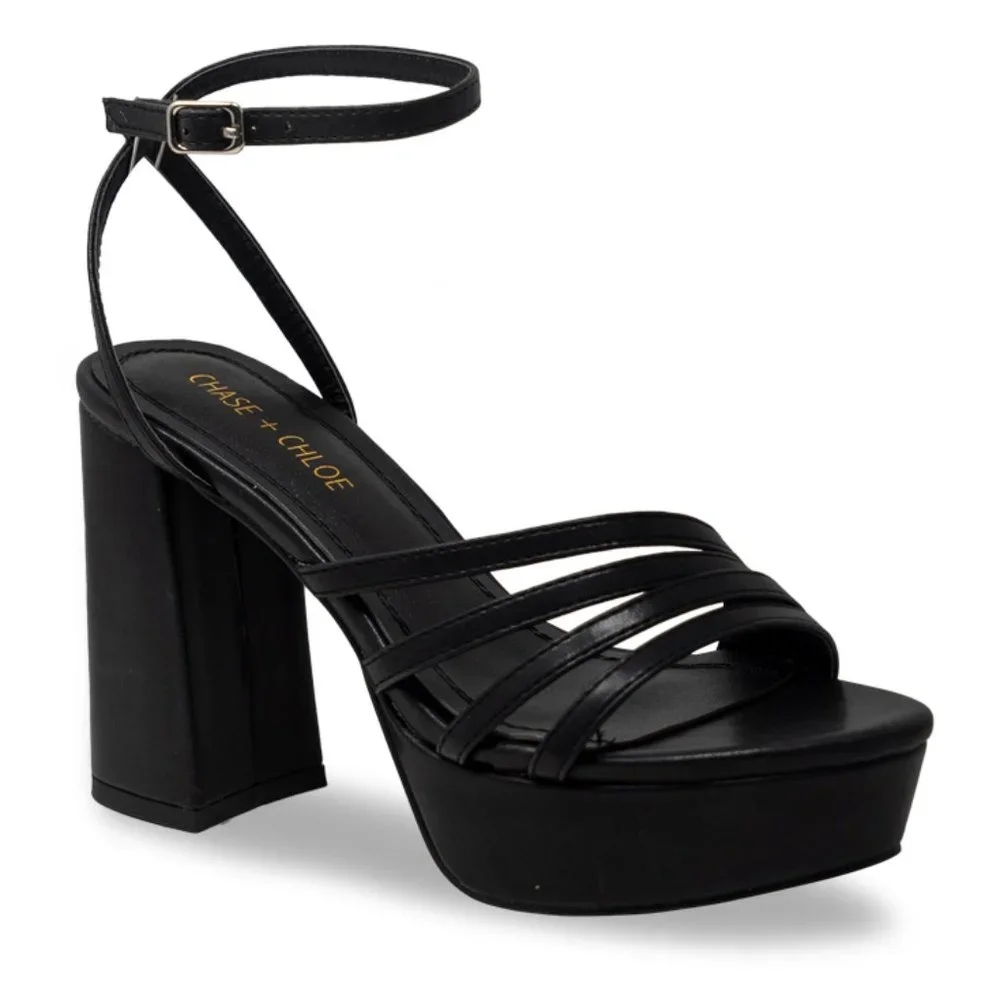 WOMEN'S BLOCK HEEL PLATFORM